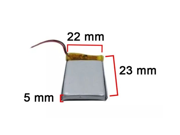 &u+ BATERIA AURICULAR DRON PARLANTE 3.8V 260MHA 502223